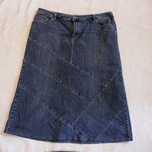 Venezia long flare modest skirt size 22